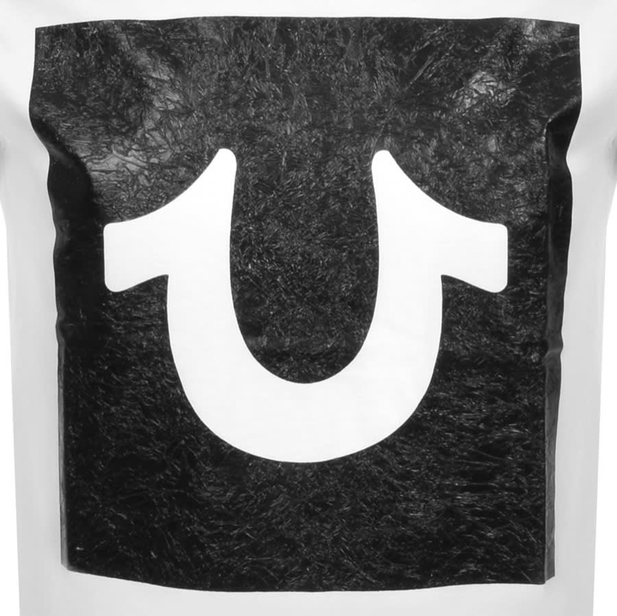 Alternative Image for ProductTrue Religion Foil Box Logo T Shirt White3